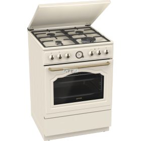   Gorenje GKS6C71CLI Kombinált tűzhely 60cm elefántcsont színben