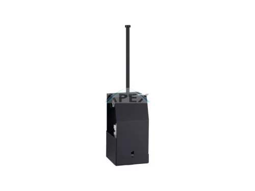MERIDA GSC350 STELLA BLACK Toalettkefe, fali, rozsdamentes