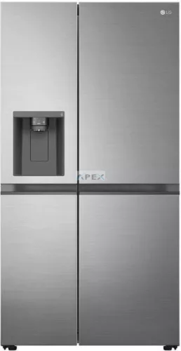 LG GSLV50PZXE Side-by-Side hűtőszekrény, DoorCooling⁺ technológia, 635L kapacitás