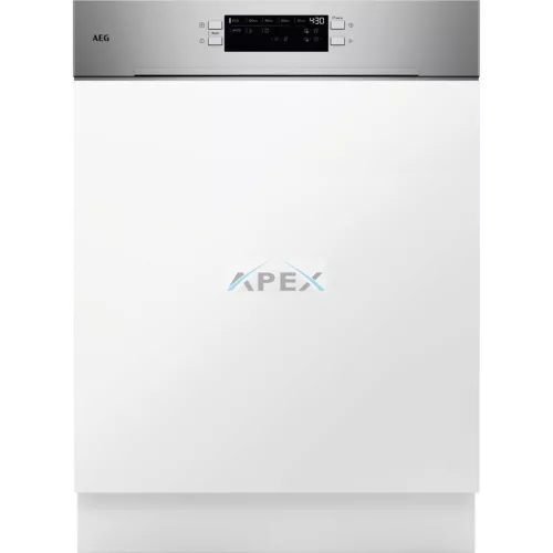 AEG GT5200D1SNM AirDry 5000 Beépíthető mosogatógép, Quickselect kezelőpanel, AirDry, 13 teríték