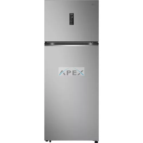 LG GTBV44PYBKD Felülfagyasztós hűtőszekrény, DoorCooling⁺™ és ThinQ™ technológia, 461L kapacitás