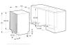 Gorenje GV541D10 Beépíthető mosogatógép