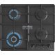 GORENJE GW641BFB beépíthető gáz főzőlap, fekete