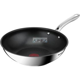   Tefal H8151925 Infinite Wok Serpenyő 28 cm - Fekete / Ezüst