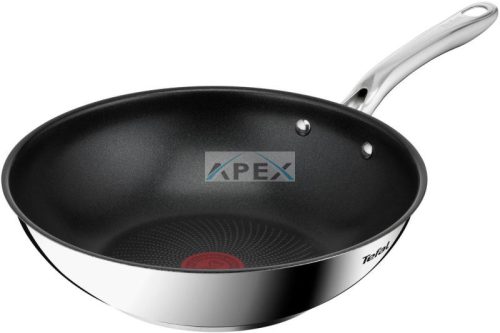 Tefal H8151925 Infinite Wok Serpenyő 28 cm - Fekete / Ezüst