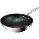 Tefal H8151925 Infinite Wok Serpenyő 28 cm - Fekete / Ezüst
