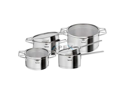 Tefal H852S856 Nordica Rozsdamentes Acél Edénykészlet 8 részes
