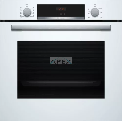 BOSCH HBA534BW3 Serie | 4, Beépíthető sütő, 60 x 60 cm, Fehér