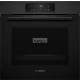 Bosch HBA572EM3 Serie | 4, Beépíthető sütő, 60 x 60 cm, Fekete matt üveg