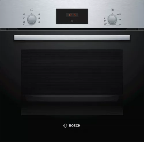 BOSCH HBF133BR0 Serie | 2, Beépíthető sütő, 60 x 60 cm, Nemesacél, HBF133BR0