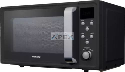 HAUSMEISTER HM1022 Digitális mikrohullámú sütő 20L Fekete 700W
