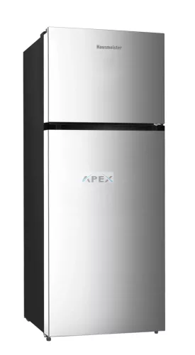 Hausmeister HM 3227 Felülfagyasztós inox kombinált hűtőszekrény 70cm