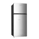 Hausmeister HM 3227 Felülfagyasztós inox kombinált hűtőszekrény 70cm