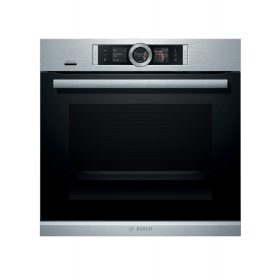   BOSCH HSG636XS6 Serie | 8, Beépíthető gőzsütő, 60 x 60 cm, Nemesacél, HSG636XS6, Home Connect