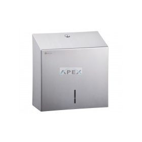   Merida Hajtogatott kéztörlő adagoló maxi, rozsdamentes szálcsiszolt