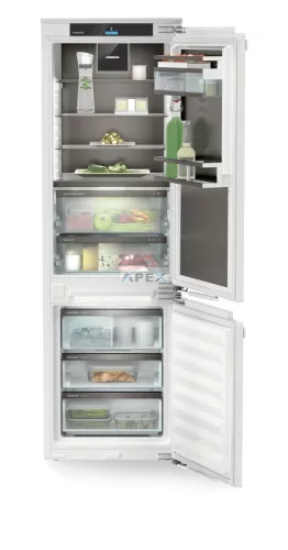 LIEBHERR ICBNbsci 5173 Beépíthető kombinált hűtő-fagyasztó készülék BioFresh Professional és NoFrost funkciókkal