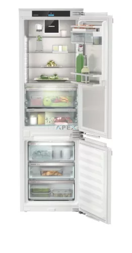 LIEBHERR ICBNci 5183 Peak BioFresh NoFrost Beépíthető kombinált hűtő-fagyasztó készülék BioFresh Professional és NoFrost funkciókkal