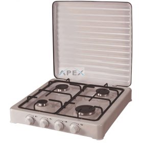   Orion K-04S Asztali gázrezsó– 4 égős, zománcozott kivitelben