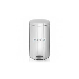   Merida Hulladékgyűjtő 45L rozsdamentes, polírozott, lábpedálos