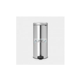   Merida Huladékgyűjtő, 30L Rozsdamentes SZÁLCSISZOLT  lábpedálos