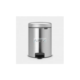   Merida Hulladékgyűjtő, 5L, rozsdamentes, szálcsiszolt, lábpedálos