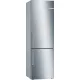 BOSCH KGE398IBP Serie | 6 Szabadonálló, alulfagyasztós hűtő-fagyasztó kombináció 201 x 60 cm Inox