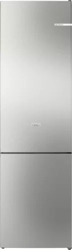 BOSCH KGN392I2F Serie | 4 Szabadonálló, alulfagyasztós hűtő-fagyasztó kombináció 203 x 60 cm Nemesacél, Total No Frost