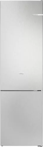 BOSCH KGN392LCF Serie | 4 Szabadonálló, alulfagyasztós hűtő-fagyasztó kombináció, 203 x 60 cm, Szálcsiszolt acél színű, Total No Frost