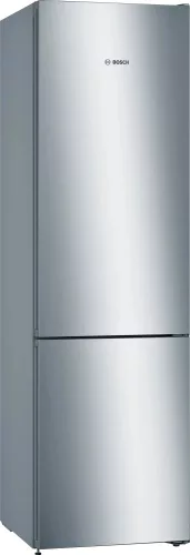 BOSCH KGN39VLEB Serie | 4 Szabadonálló, alulfagyasztós hűtő-fagyasztó kombináció 203 x 60 cm Nemesacél kinézet