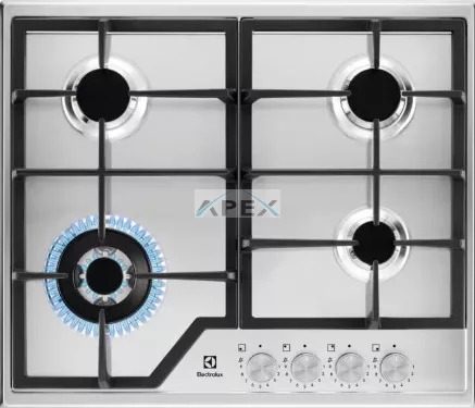 ELECTROLUX KGS64362SX Gáz főzőlap, 60 cm