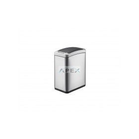   Merida Szenzoros hulladékgyűjtő, rozsdamentes, szálcsiszolt, 8L