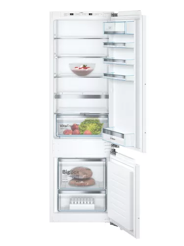 BOSCH KIS87AFE0 Serie | 6, Beépíthető, alulfagyasztós hűtő-fagyasztó kombináció, 177.2 x 55.8 cm, KIS87AFE0