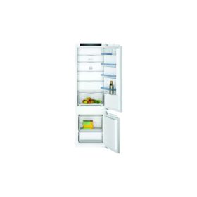   Bosch KIV87VFE0 beépíthető kombinált hűtőszekrény, 177, 5 cm, 200 l/70 l, LowFrost, lapos zsanér,