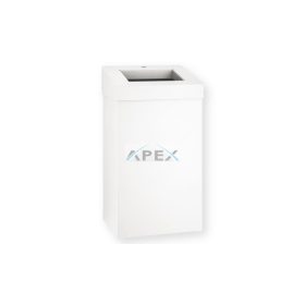   MERIDA KSB108 STELLA WHITE Hulladékgyűjtő, 45L, falra szerelhető, RM, fehér, nyitott