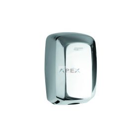   Merida MACHFLOW kézszárító, rozsdamentes, polírozott, 420-1500W, kikapcsolható fűtőszál