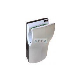   Merida DUALFLOW légpengés kézszárító, ABS műanyag, szatén előlap, 1500W