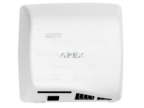 MERIDA M17A Elektromos kézszárító, fém fehér Epoxy, festett 850W SPEEDFLOW PLUS