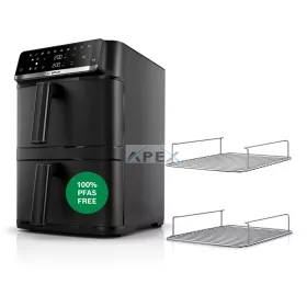   Bosch MAFD661B4 Serie | 6 Két fiókos emeletes Air Fryer 12 L Fekete
