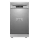 MIDEA MFD45S200X.2-ES szabadonálló keskeny mosogatógép, 10 teríték, 45 cm