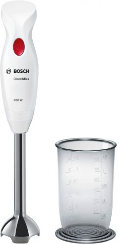 BOSCH MSM24100 Botmixer, CleverMixx, 400 W, fehér, deep red, MSM24100