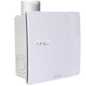   Aerauliqa QXD-80 ventilátor magas nyomásértékkel, beépített pillangószeleppel, WC csésze elszívásához