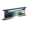 Sirius - Páraelszívó S-DD2 TC/L EM 86 fekete üveg/inox motor nélkül