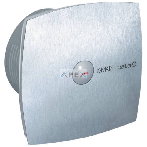 Cata X-Mart 10 Inox Matic Timer ventilátor automata előlapzárással, utószellőztető funkcióval