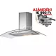 CATA - Páraelszívó C-GLASS 900 LED - Inox + Ardes fritőz 1D30