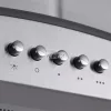 CATA - Páraelszívó C-GLASS 900 LED - Inox + Ardes fritőz 1D30