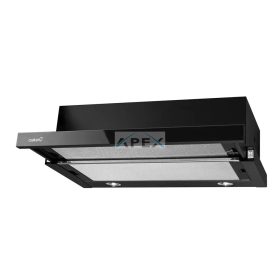 Cata - Páraelszívó TF-2003/60 LED BLACK GLASS