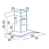 CATA - Páraelszívó GAMMA GLASS 7010 GX - Inox