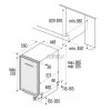 CATA - Beépíthető mosogatógép LVI-48010 - 10 terítékes