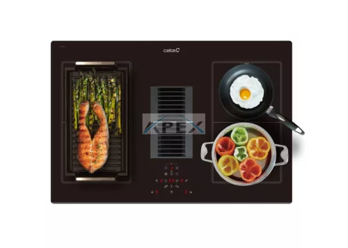 CATA - AS-750 2 FLEX indukciós főzőlap beépített elszívóval - KIfutó termék!