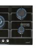 CATA - Beépíthető gázfőzőlap LCI-9041 BK fekete üveg